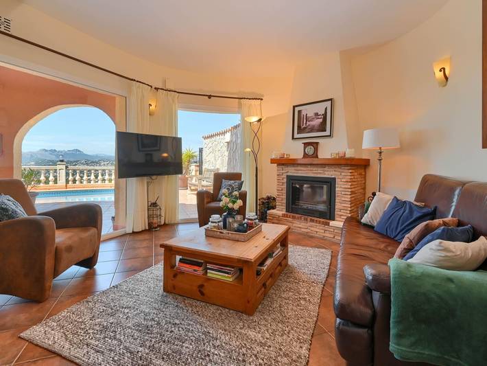 Casa rural para 6 personas, con piscina y terraza en Benitachell - 2