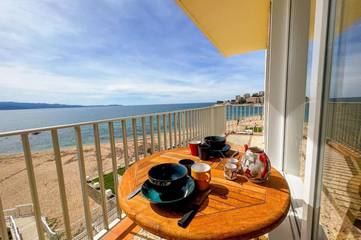 Gîte pour 4 personnes, avec balcon dans Plage Trottel