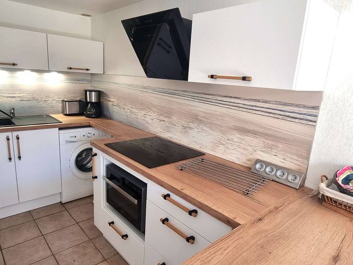 Maison de vacances pour 5 personnes, avec piscine dans Plage Rochelongue