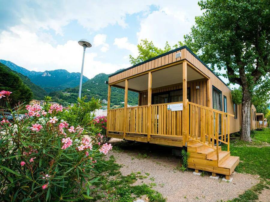 Trasimeno Glamping Resort - Mobilheim 5 personen - Ferienhaus Next Xl Loggia Laguna in Passignano sul Trasimeno, Lago Trasimeno