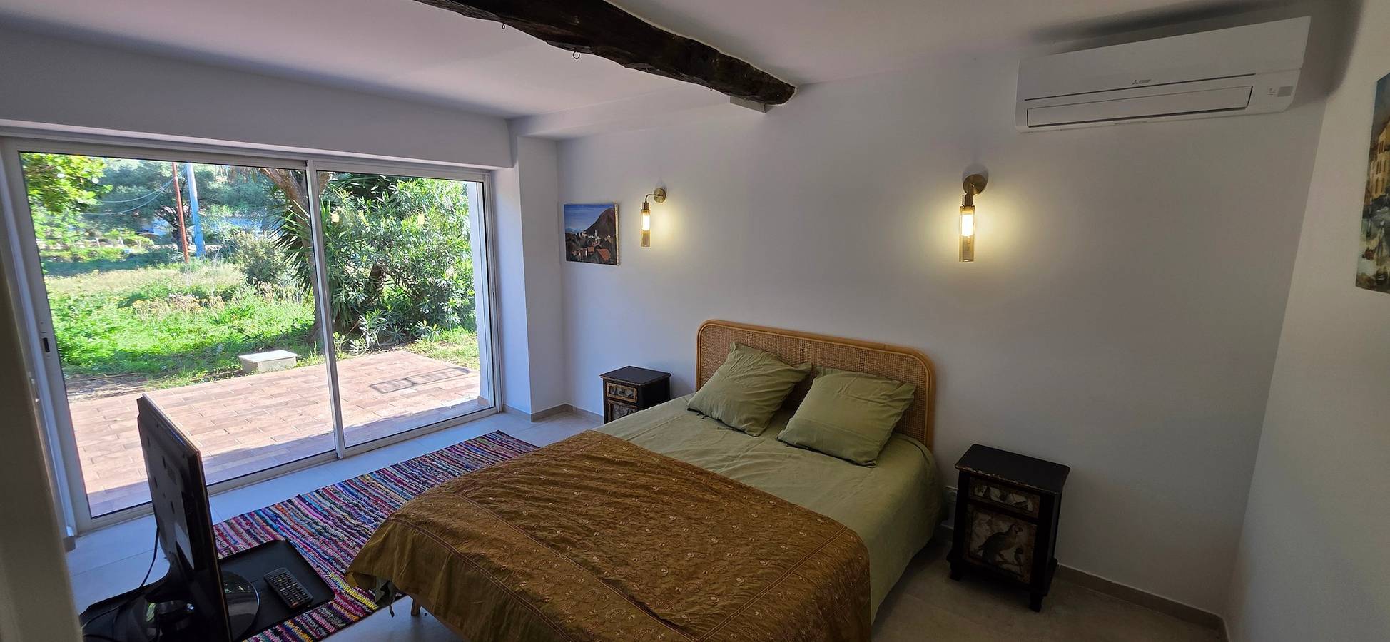 Appartement de vacances entier, Rez-de-villa 4 personnes a la plaine de peri in Peri, Région d'Ajaccio