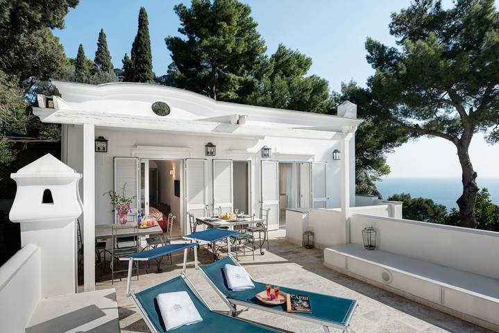 Villa für 4 Personen mit Garten in Marina Piccola (Capri), Capri