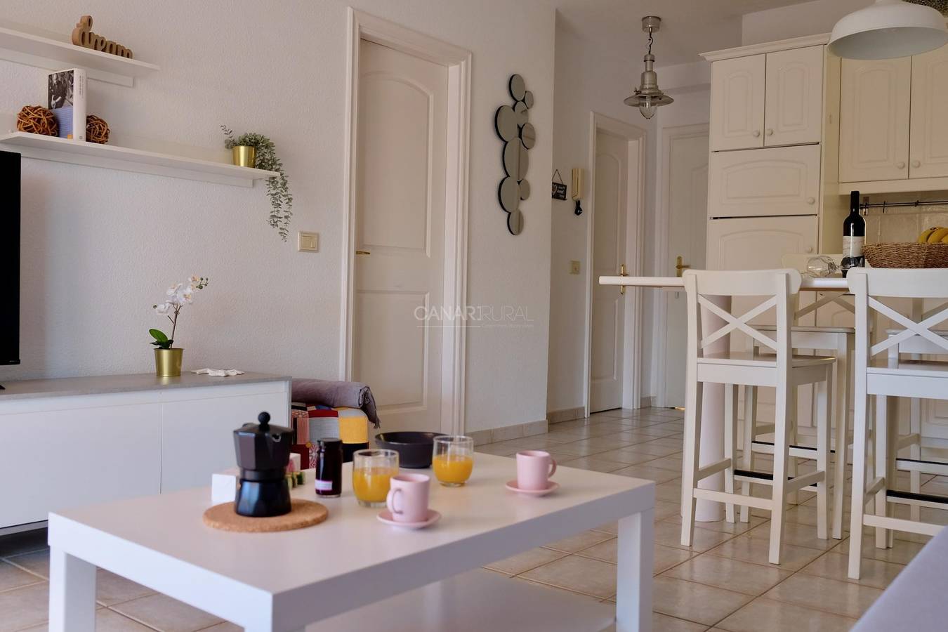 Appartement de vacances entier, Penthouse Carlota:Vues panoramiques, confort dans un cadre tranquille in Chayofa, Arona