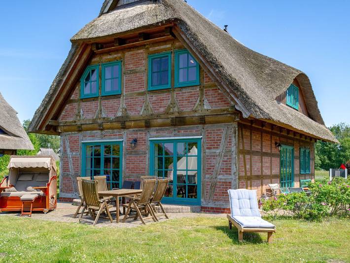 Ferienhaus für 6 Personen, mit Garten und Ausblick sowie Sauna und Terrasse, kinderfreundlich in Gager