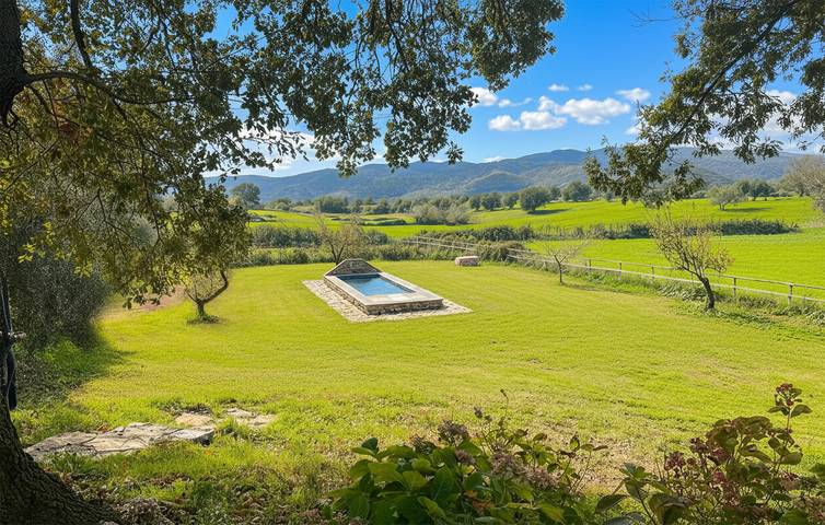 Fiume Fiora Apartment mit Pool und Terrasse in Ischia di Castro, Viterbo Provinz