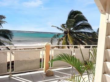 Studio pour 2 personnes, avec terrasse en Guadeloupe