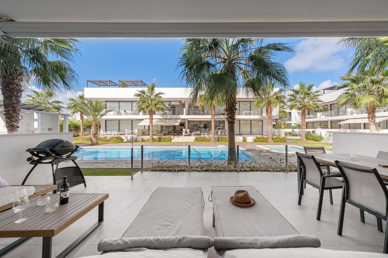 Ferienwohnung 'Tom 1 Hochwertiges Appartement' mit Gemeinschaftspool, WLAN & Klimaanlage in Islas Menores, Cartagena