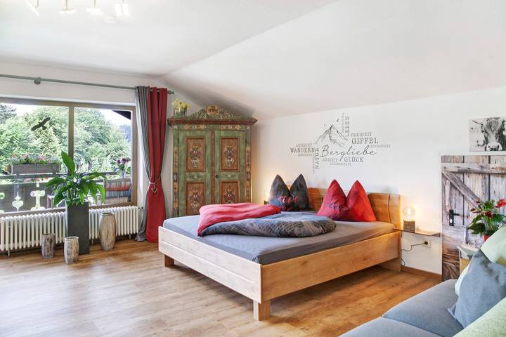 Studio für 2 Personen, mit Balkon in Grainau