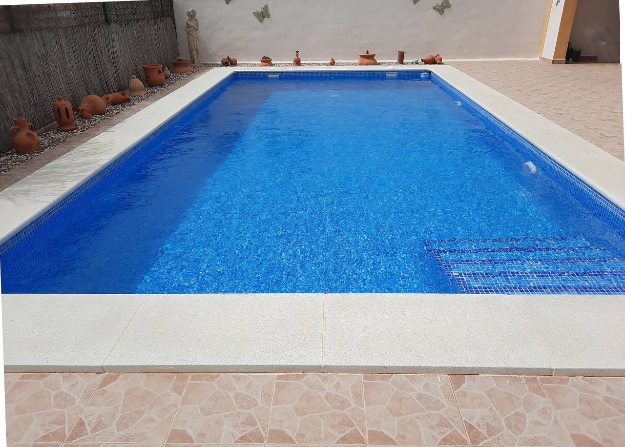 Vakantiehuis "Celeste met privé zwembad", Whirlpool & Wi-Fi in Mazarron Country Club, Mazarrón