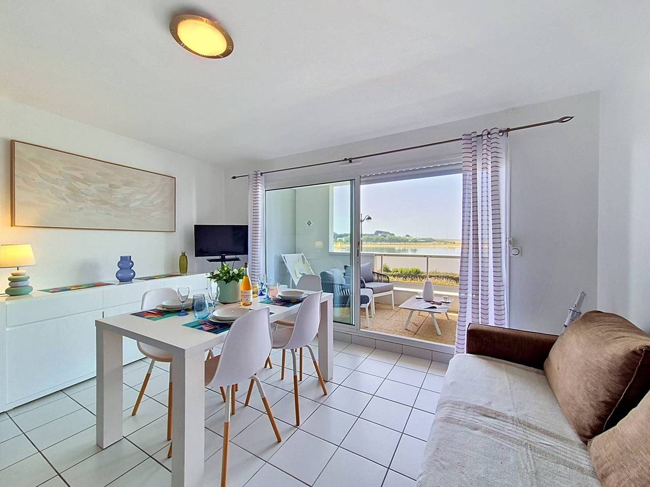 Appartement entier, Étel : Appartement 3 Pièces, Parking, Animaux Acceptés in Étel, Côte des Mégalithes
