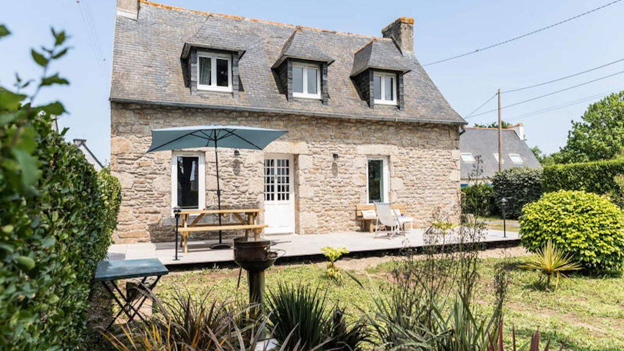 Entire holiday apartment, Ferienwohnung für 6 Personen (120 m²) in Léhan in Treffiagat, Quimper region