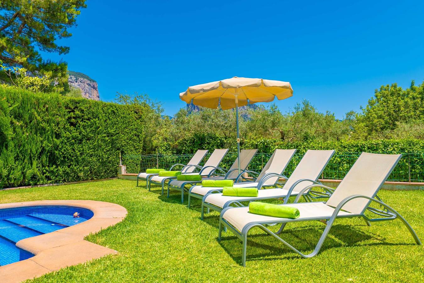 Son Seguí - Villa avec piscine privée à Alaró avec Wi-Fi gratuit in Alaró, Majorque l'intérieur des terres