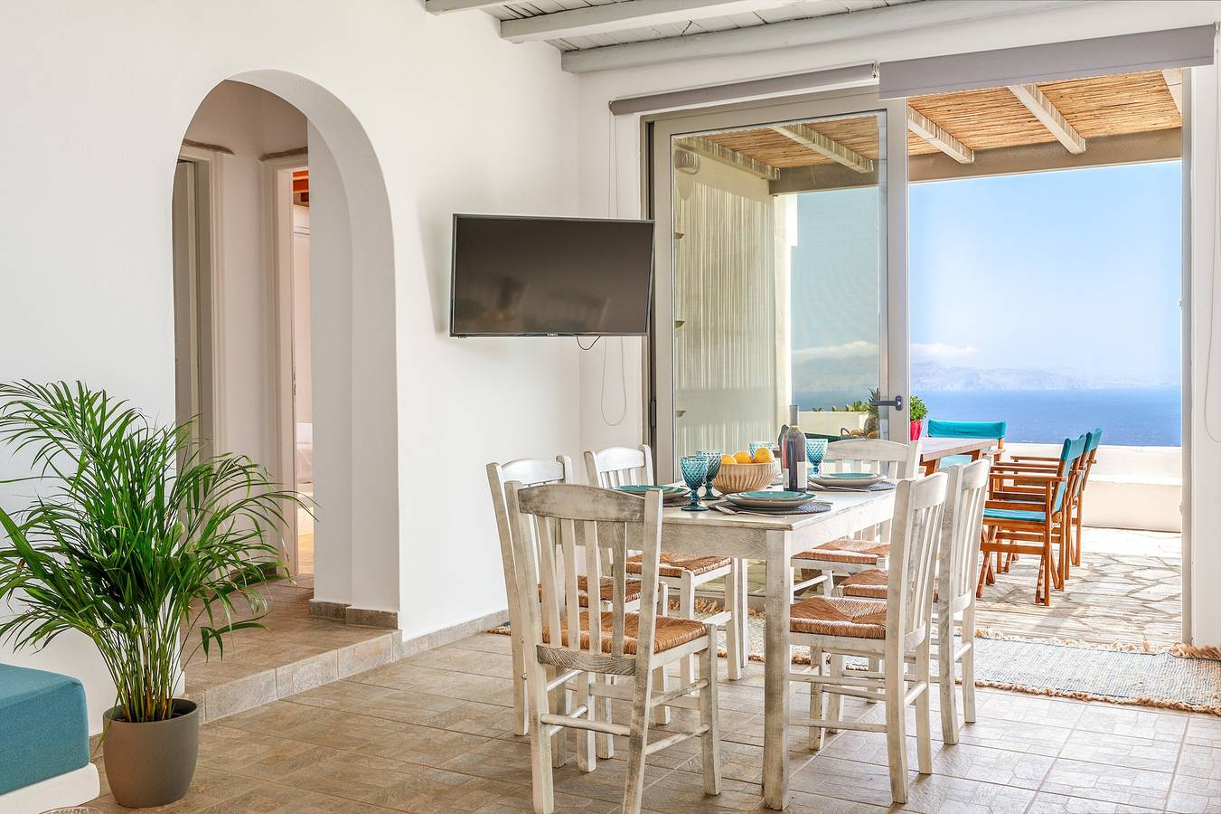 Country House 'Allegro' with Sea View, Wi-Fi and Air Conditioning in Tinos