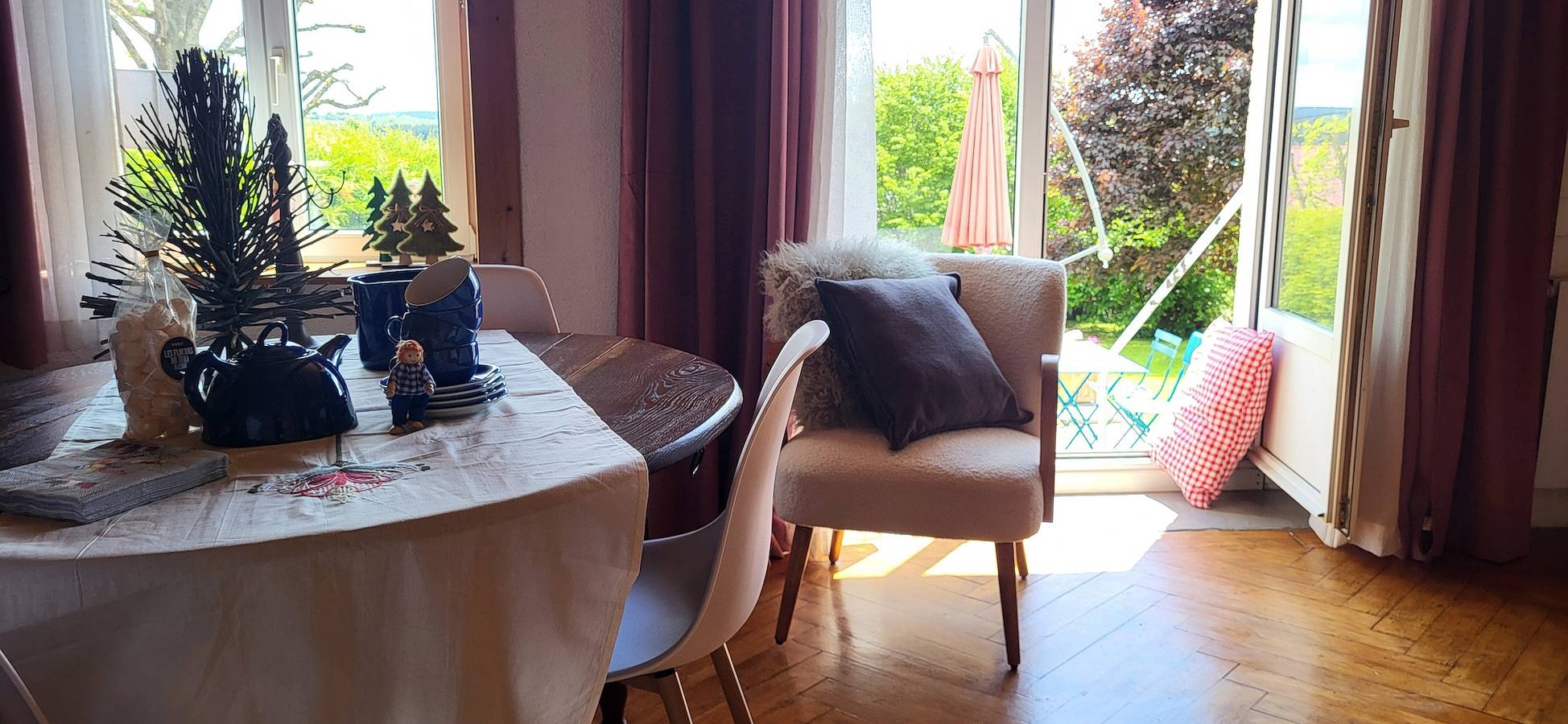 Petite maison 2 ch bain finlandais privé Skadi & sauna in Les Fontenelles, Jura Francais