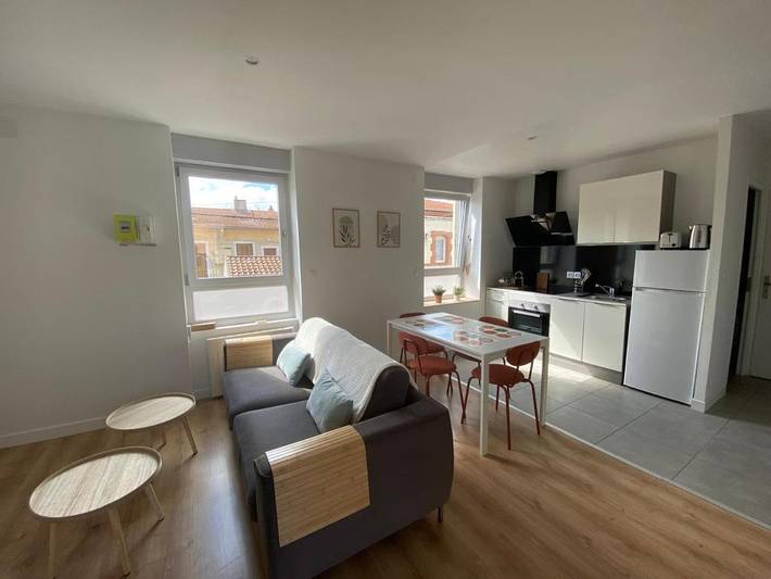 Location de vacances pour 4 personnes, avec Balcon à Roanne