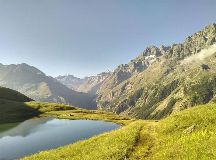 Gîte pour 4 personnes, avec Terrasse ainsi que Jardin et Vue à Villar-d'Arêne