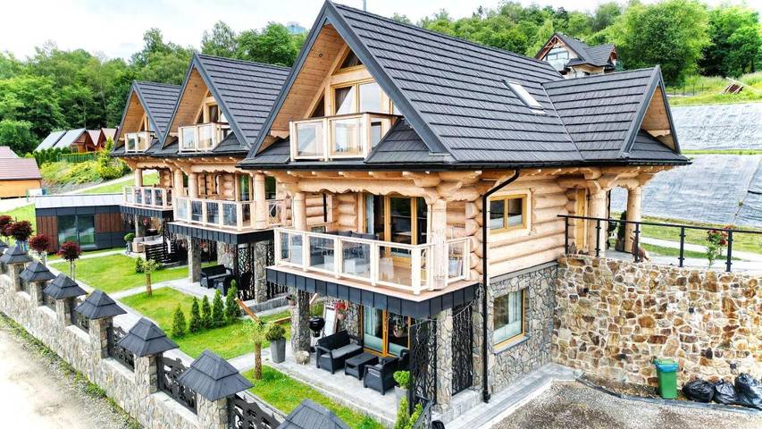 Ferienhaus für 8 Personen, mit Sauna und Whirlpool sowie Terrasse - 1