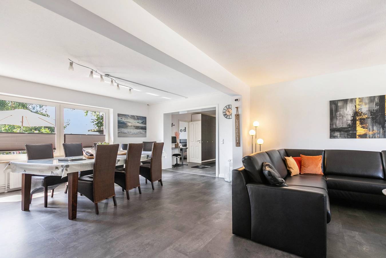 Ganze Wohnung, Ferienwohnung 'Freiraum' mit Terrasse,Garten, Strandkorb und W-Lan in Friedrichskoog, Dithmarschen