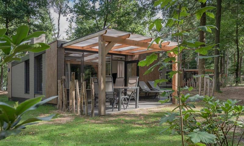 Bungalow voor 4 personen, met Balkon/Terras en Terras in Epe