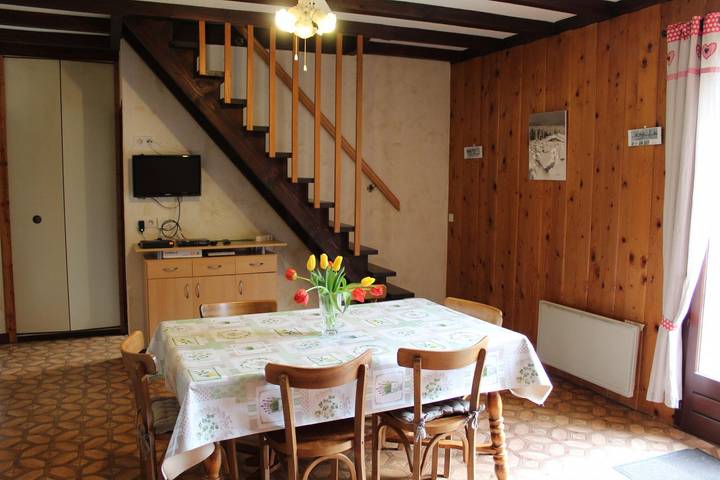Gîte für 6 Personen mit Garten in Bonnétage, Französischer Jura
