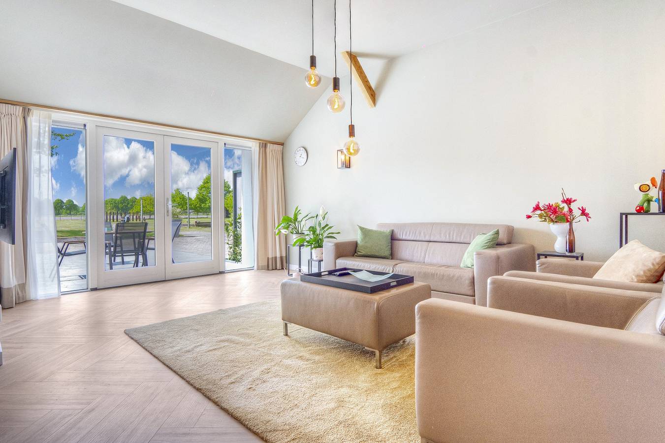 Ferienhaus 'Land Hof Spelle' mit privater Terrasse, privatem Garten und Wi-Fi in Schapen, Emsland
