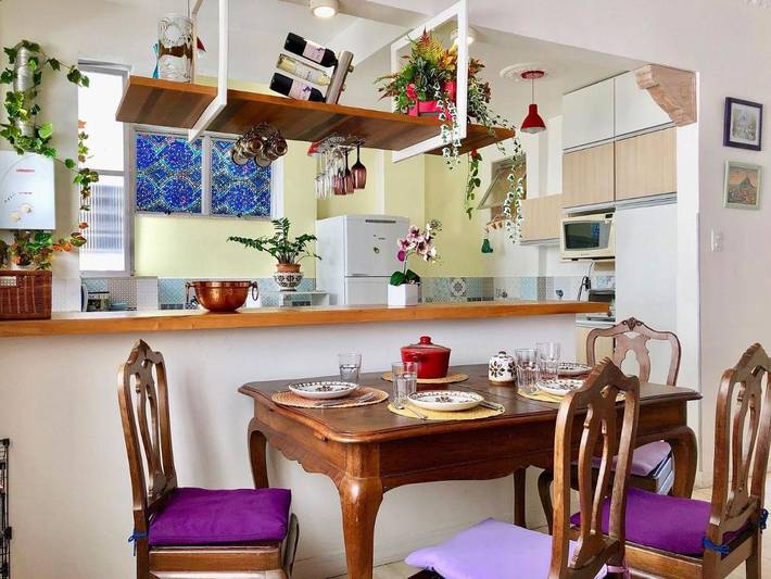 Casas e apartamentos de temporada para 5 pessoas, com vista em Maracanã