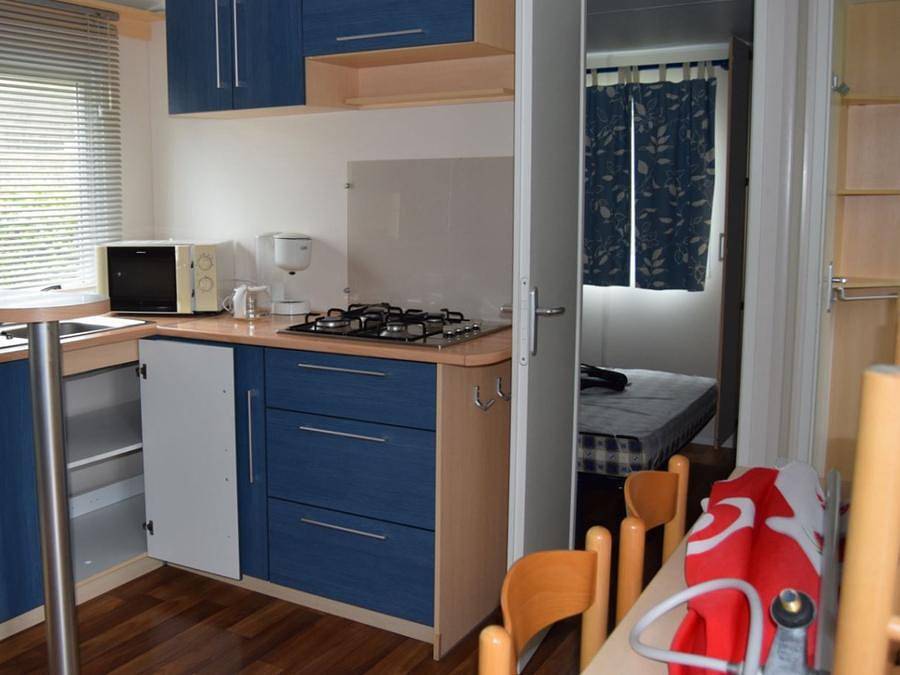 Camping les Etangs du Plessac  - Mobile home 4 persons - 2 Comfort Rooms in Saint-Félix-de-Bourdeilles, Périgord-Limousin Regional Nature Park