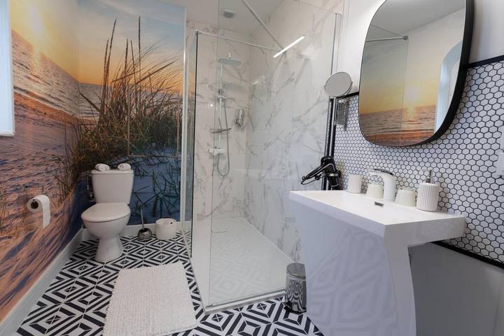 Maison d’hôte pour 6 personnes, avec terrasse et vue ainsi que jardin et sauna dans le Pas-de-Calais - 4