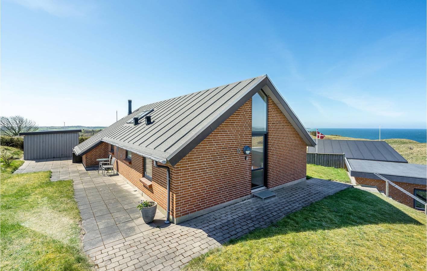 Ferienhaus für 5 Personen mit Terrasse in Humlum, Struer