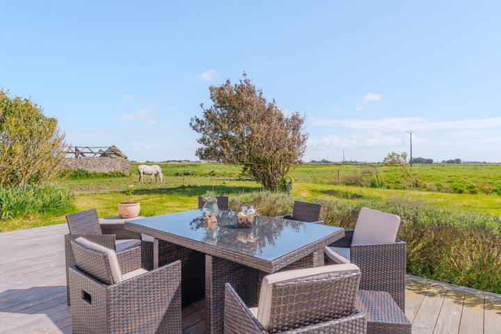 Maison de vacances pour 4 personnes, avec jardin