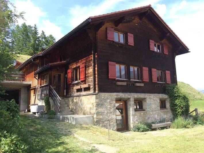 Ferienhaus für 9 Personen, mit Terrasse und Garten sowie Ausblick
