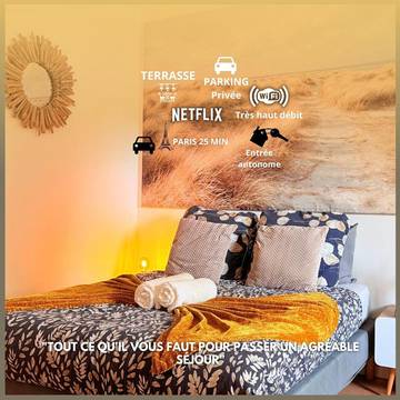 Gîte pour 2 personnes, avec jardin à Vitry-sur-Seine