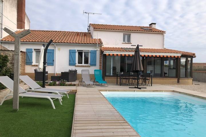 Maison de vacances pour 6 personnes, avec terrasse à Noirmoutier