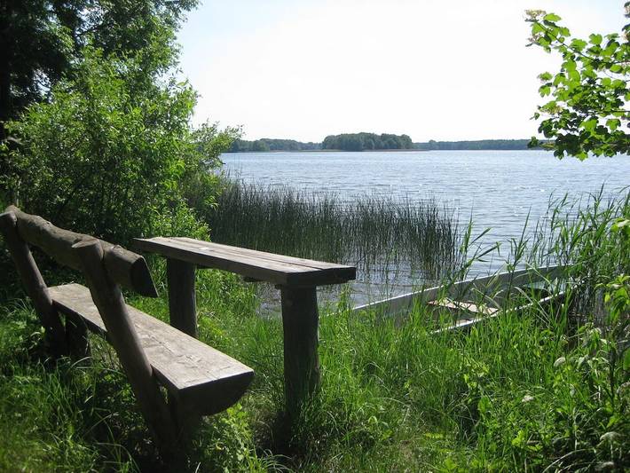 Schwedenhaus Seeblick in Badestrand Userin, Userin