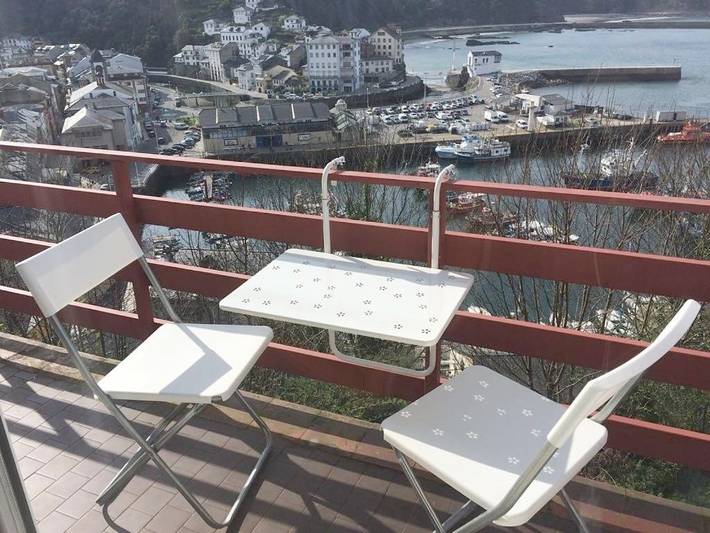 Apartamento para 6 personas, con Terraza y Vistas en Luarca