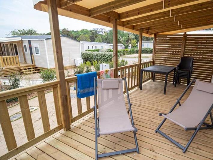 Mobil home pour 5 personnes, animaux acceptés à Donville-les-Bains - 3