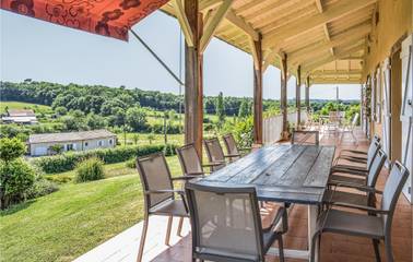 Holiday Rental for 12 People in Bourgougnague, Marmande region, Photo 3