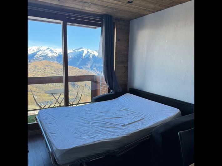 Ganze Wohnung, Ferienwohnung für 4 Personen mit Balkon in Le Corbier, Villarembert