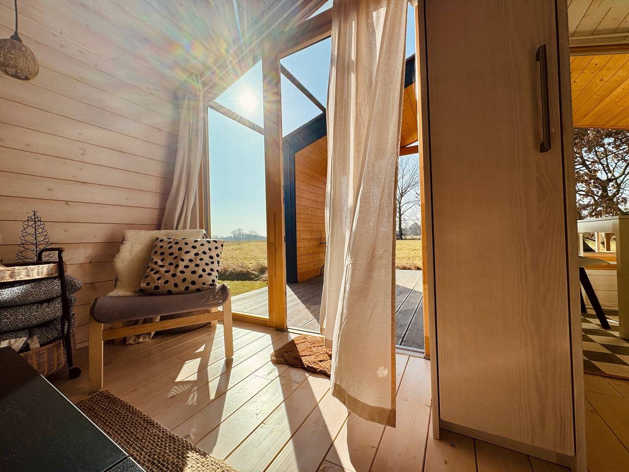 (204) Hochwertiges Tiny House mit Wiesenblick in Bleckede, Mecklenburgisches Elbetal