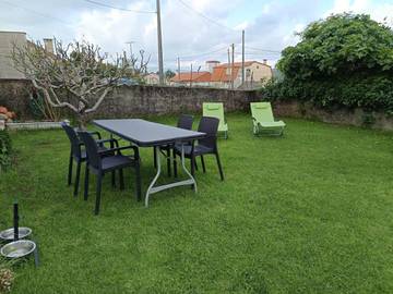 Casa rural para 6 personas, con vistas y jardín en Baiona