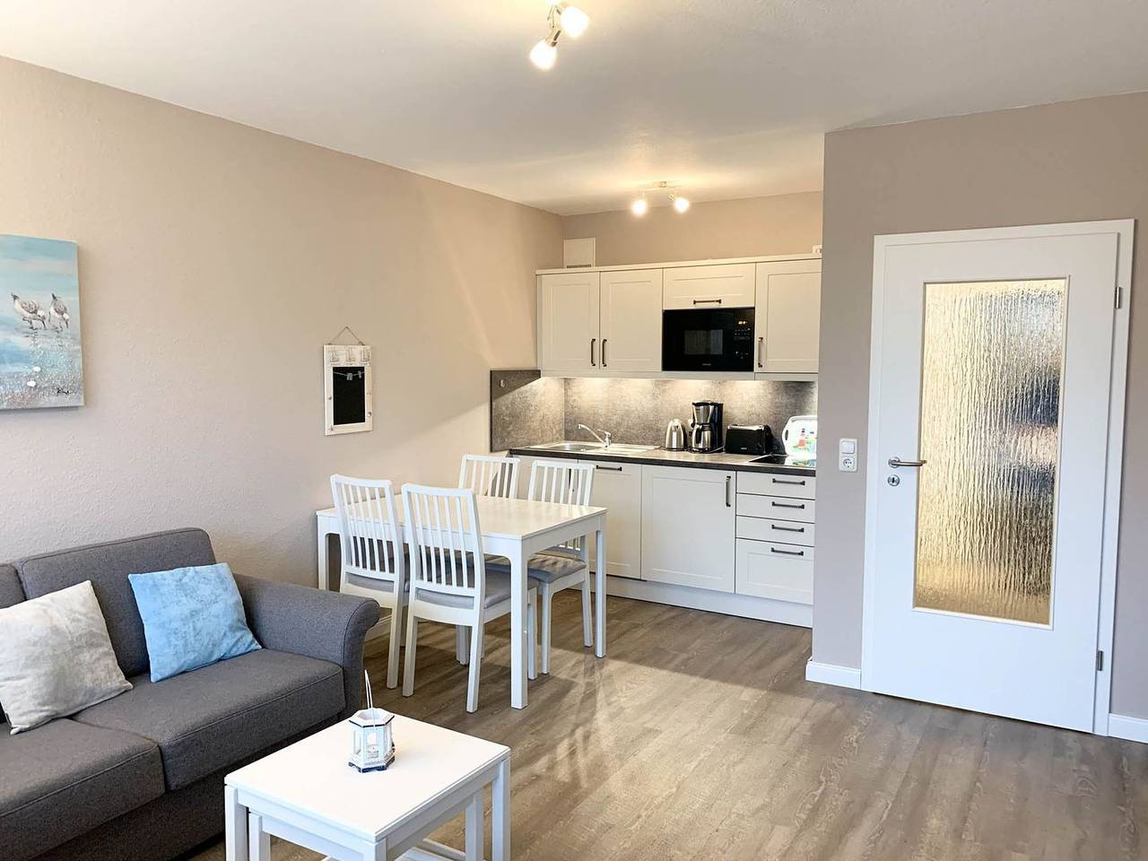 Ganze Wohnung, Ferienwohnung für 2 Personen auf der Sonnenseite von Büsum! in Hauptstrand Büsum, Dithmarschen