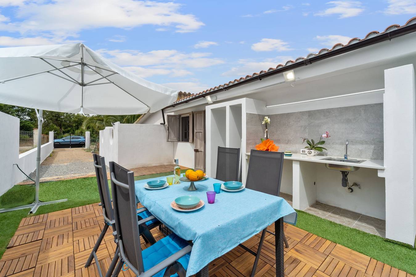 Casa vacanze 'Ikigai' con vista sulle montagne, giardino e Wi-Fi in Portixeddu, Buggerru