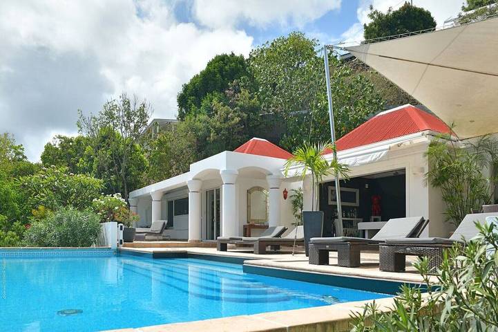 Villa for 4 people, with garden in Saint-Barthélemy