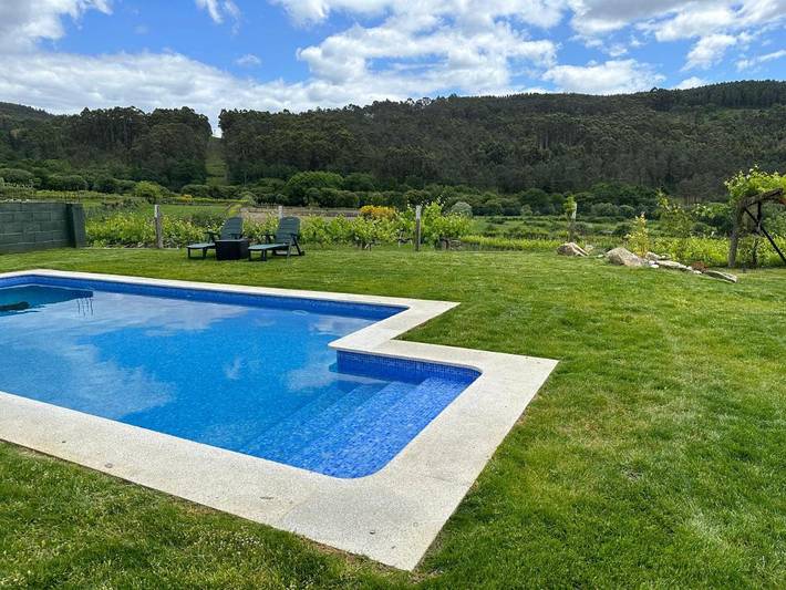 Ferienhaus für 6 Personen, mit Garten und Pool sowie Ausblick - 1