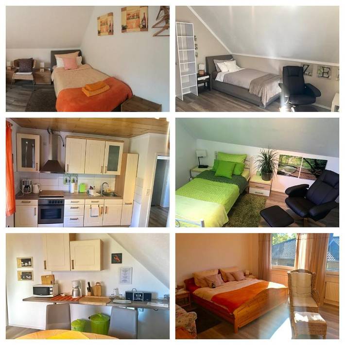 Ferienwohnung für 6 Personen, mit Garten und Ausblick, mit Haustier in Salzgitter