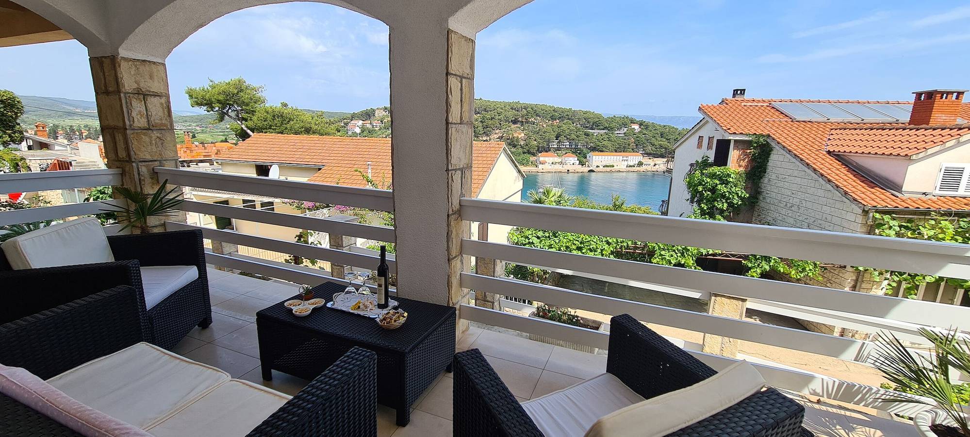 Ganze Wohnung, Apartments The view in Jelsa, Hvar