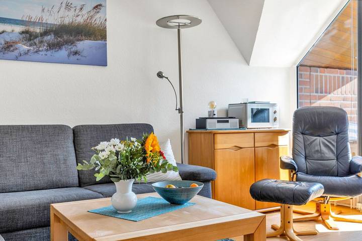 Ferienwohnung für 4 Personen, mit Sauna und Ausblick sowie Garten in Kronsgaard - 3