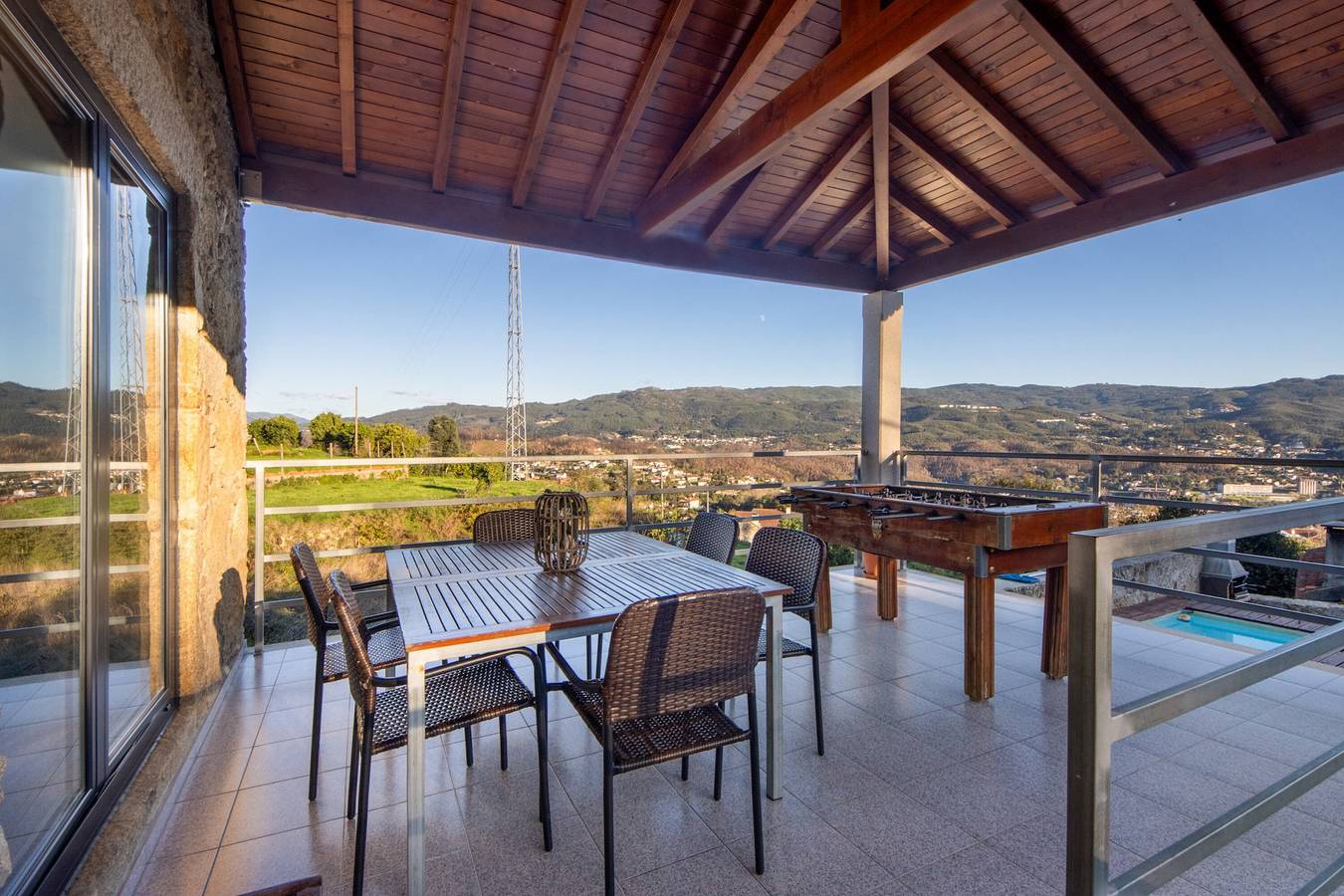 Villa 'Casa De Campo Com Vista A Montanha' mit Bergblick und Klimaanlage in Pessegueiro do Vouga, Aveiro Distrikt