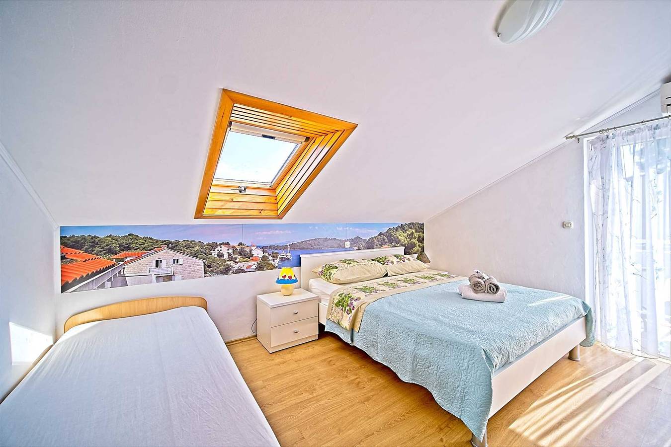 Ganze Wohnung, Matana Pomena - A3 Apartment mit 1 Schlafzimmer, Balkon und Parkblick in Pomena, Mljet
