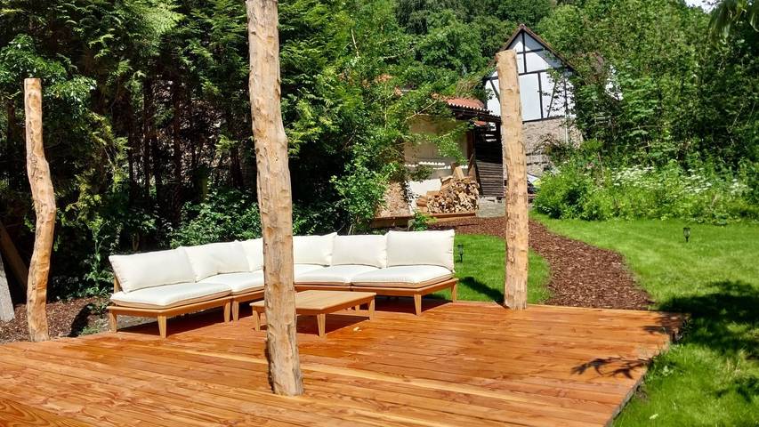 Ferienwohnung für 4 Personen, mit Terrasse und Garten im Odenwald - 4
